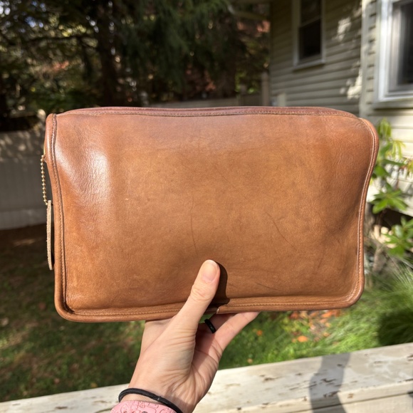 Vintage Coach Companion Bag 9300 Putty - Picture 4 of 13